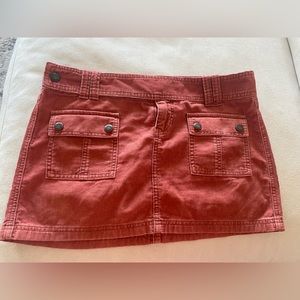 Abercrombie and Fitch Suede Skirt